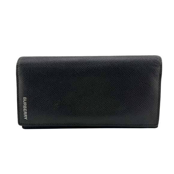 BURBERRY Men's Black Long Wallet